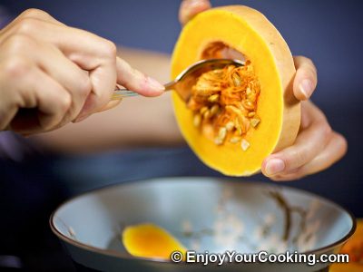 How to clean a Butternut Squash: Step 5