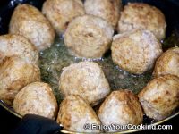 Meatballs in Milk Sauce: Step 10c