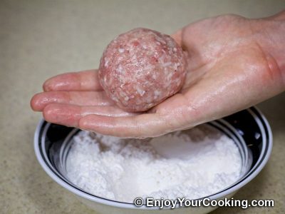 Meatballs in Milk Sauce: Step 8