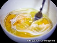 Cauliflower Fried with Eggs and Tomatoes: Step 4c