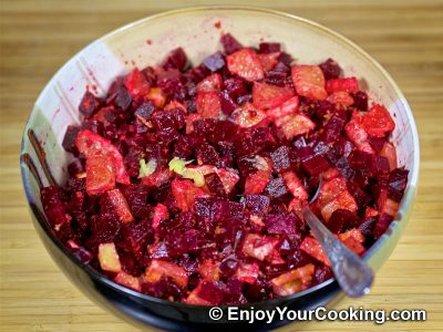Beets and Orange Salad with Ginger: Step 10