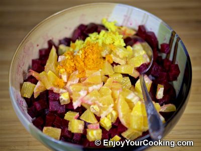 Beets and Orange Salad with Ginger: Step 7