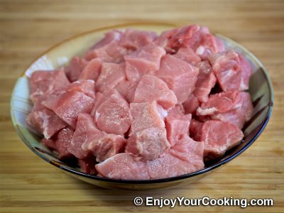 Pork Soup with Eggs: Step 2
